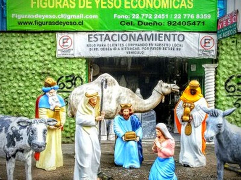Figura Pesebre Chile