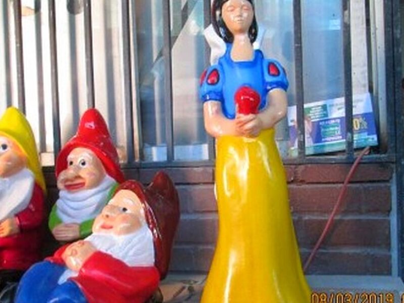 Figura Blancanieves Yeso Chile