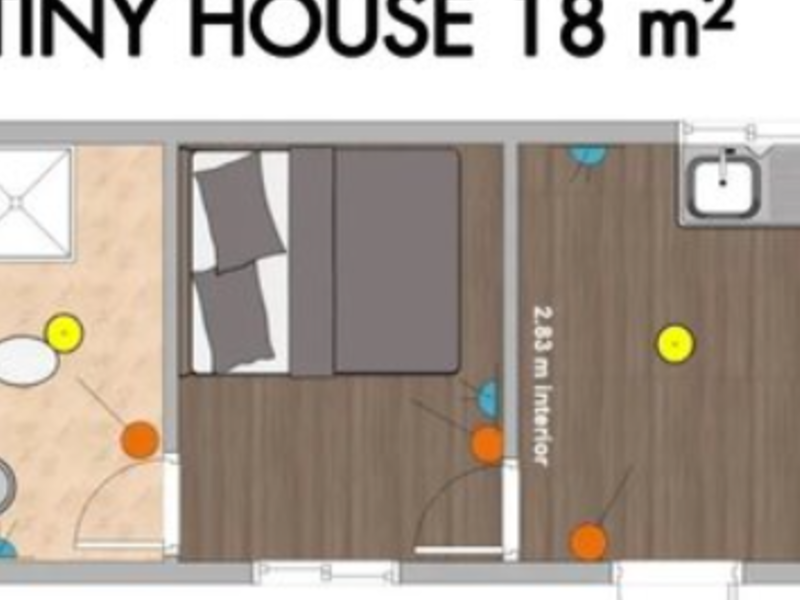 Tiny house 18m2 chile