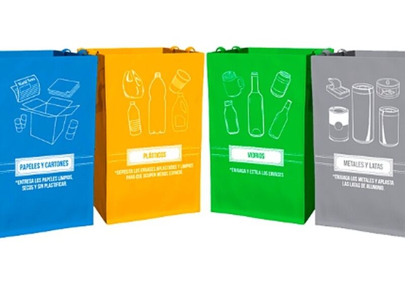 Bolsas para  reciclaje en Santiago