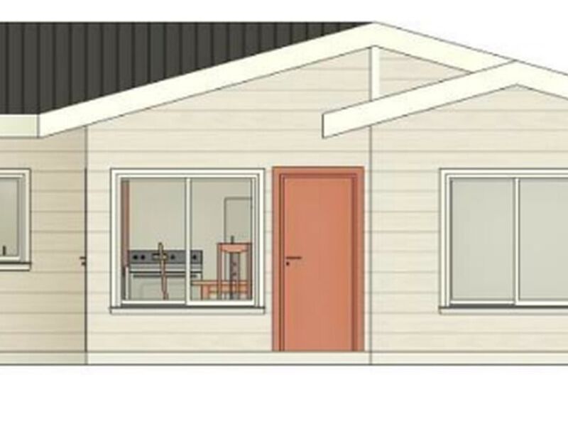 Casa prefabricada 60 m2  Chile 
