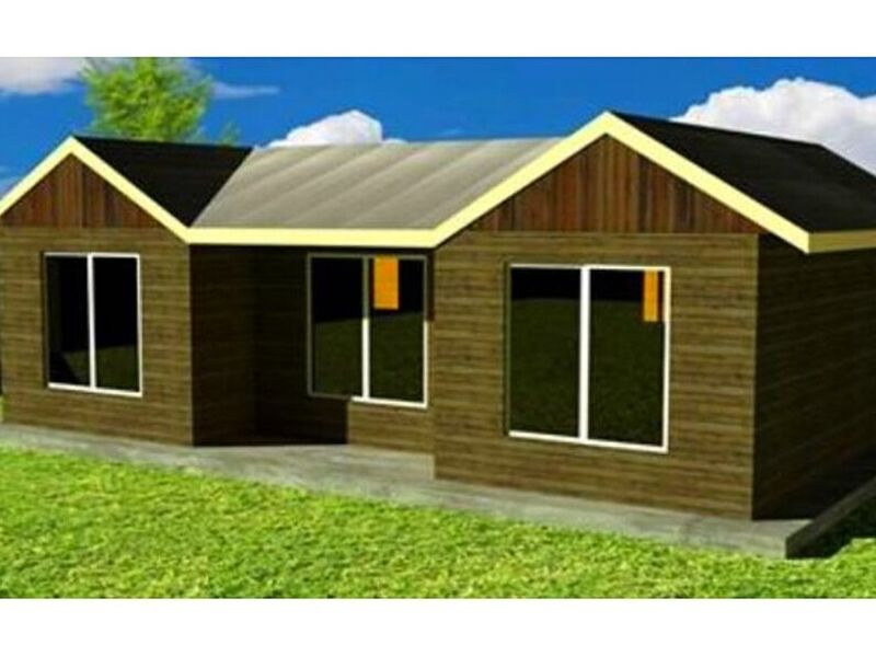MODELO CRUCES 72 m2 | 6 AGUAS Chile 