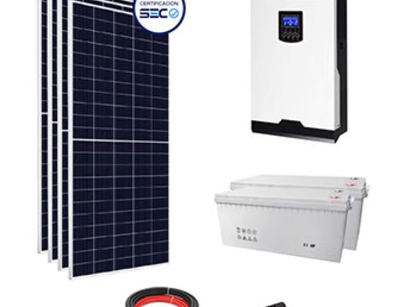 Kit Solar Off Grid 5 kW Chile