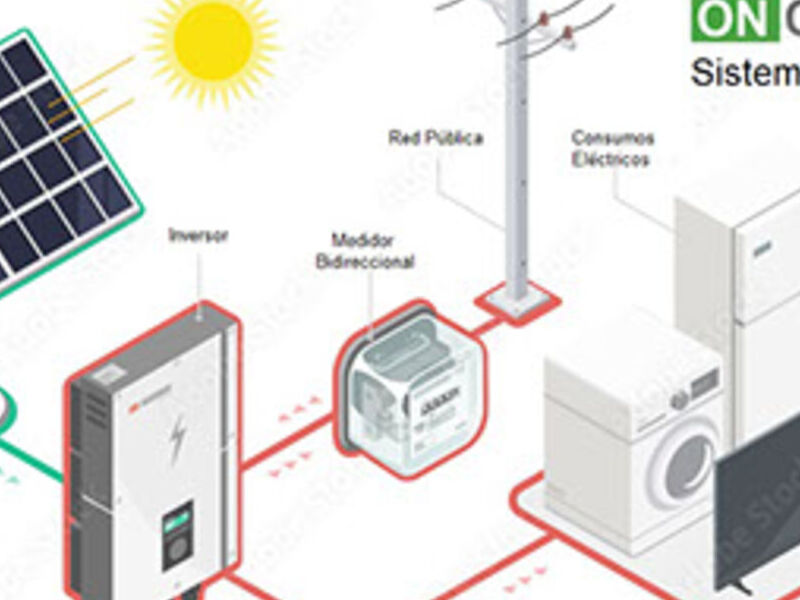 Sistema fotovoltaico Conectado Chile