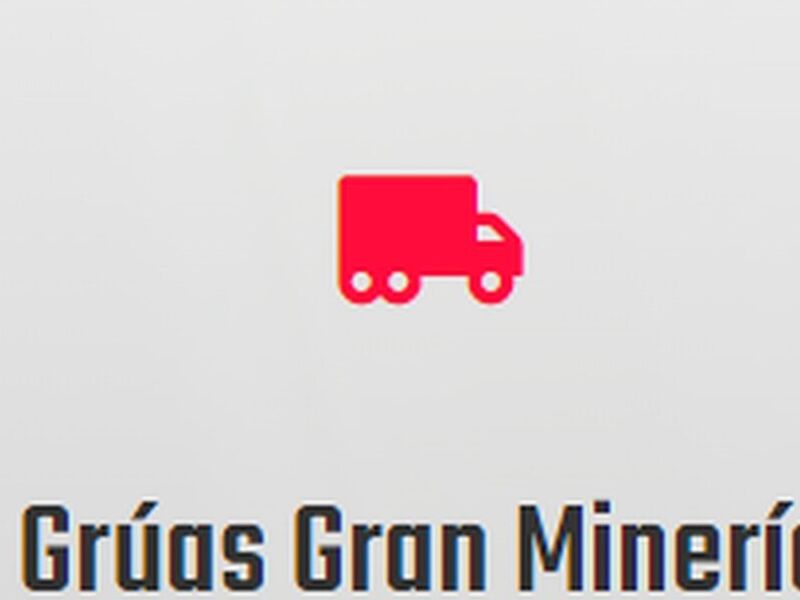 Gruas Gran Mineria Chile