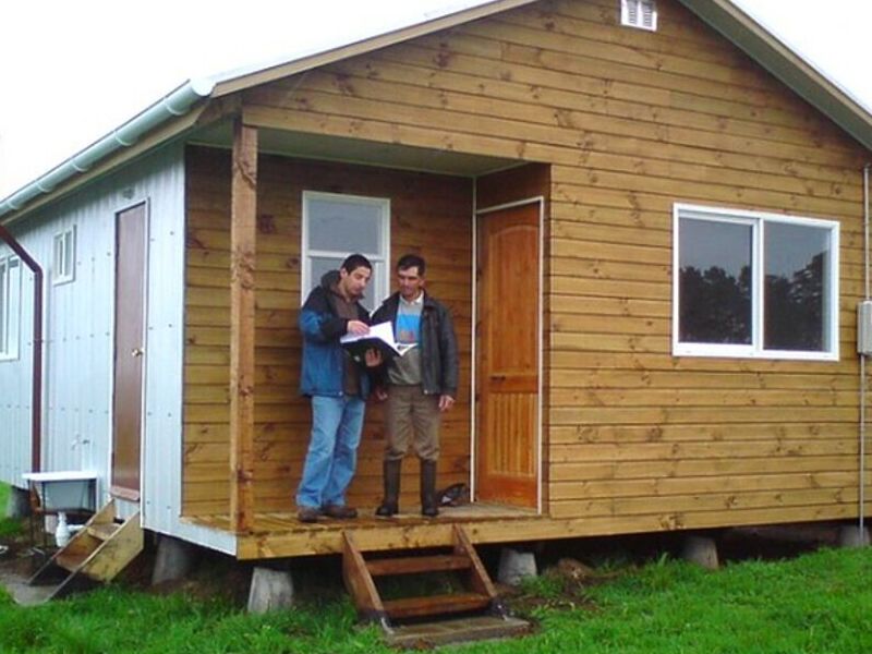 Instalacion casas prefabricadas  Chile 