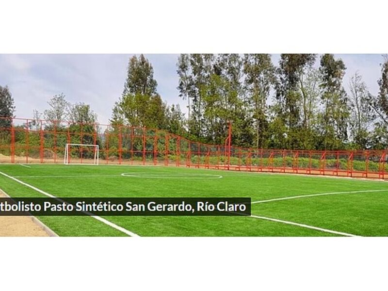 Construcción canchas deportivas  Chile 