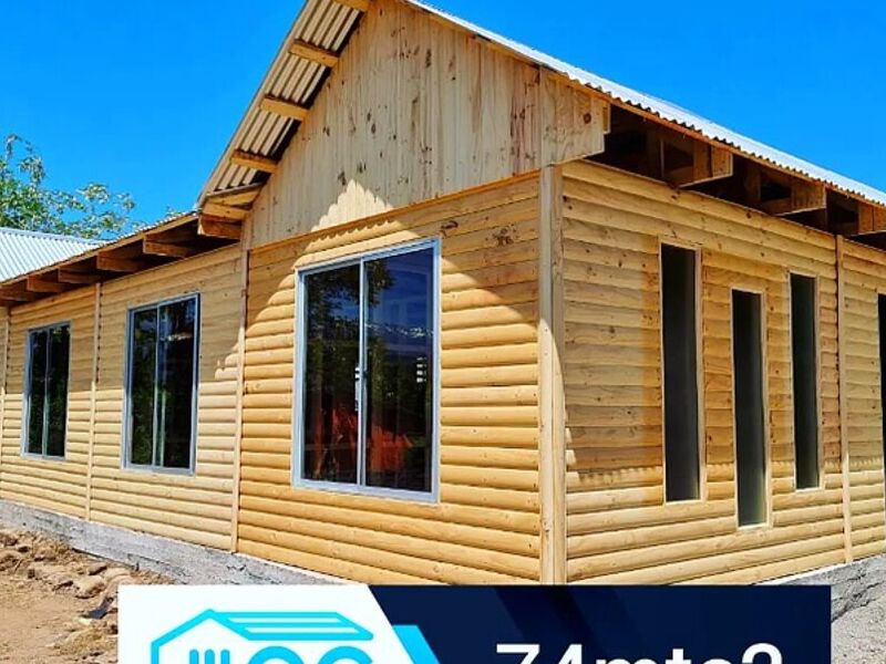 Casa prefabricada 74 m2  Chile 