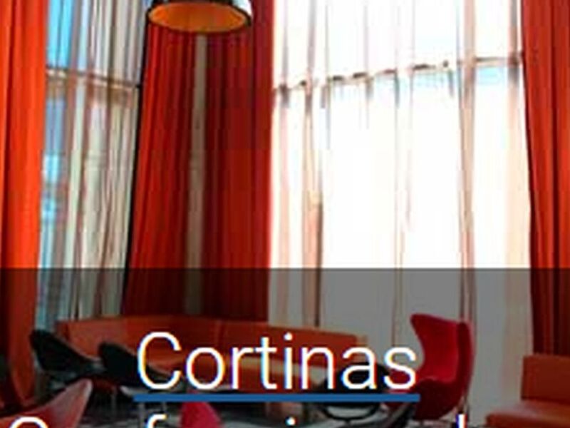 Cortina confeccionada Chile