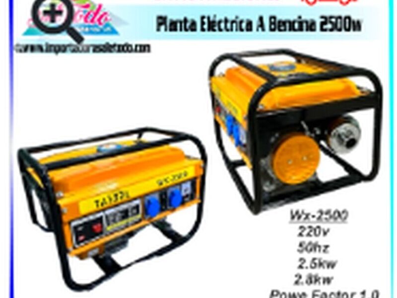 Planta Electica bencina Chile 