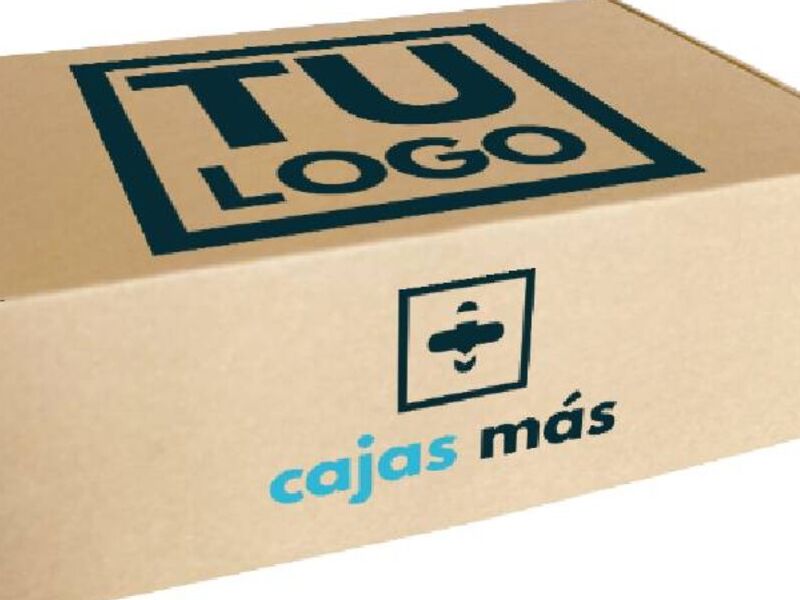 CAJA AUTOARMABLE 35X25X10CM CAFÉ