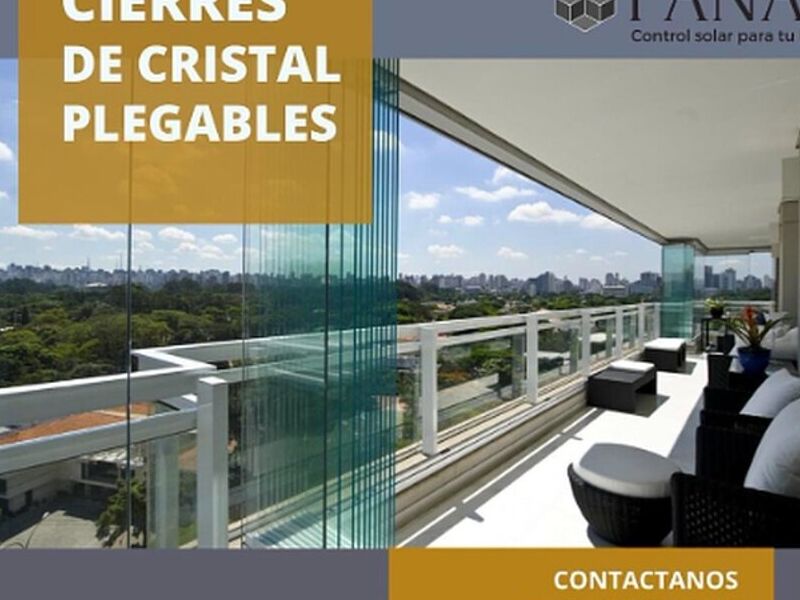 Cierre cristal plegable Chile 