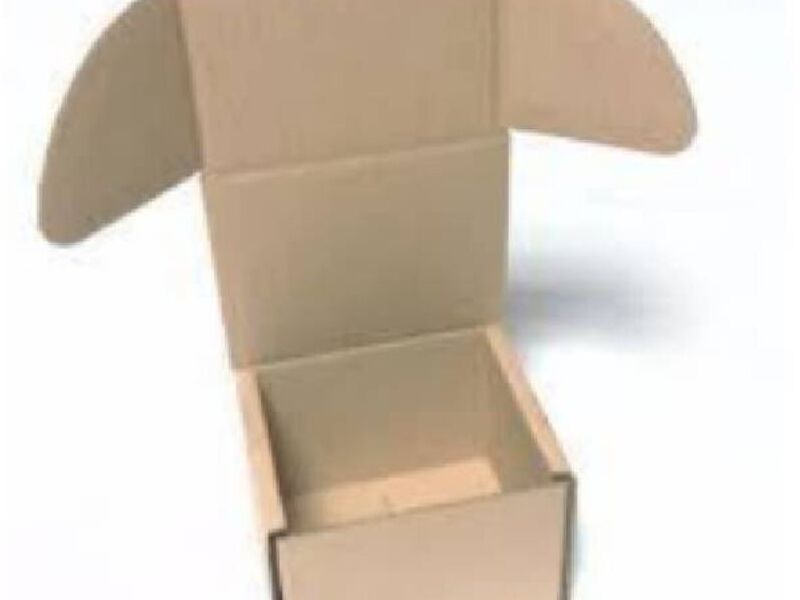 Cajas Autoarmables cafe 