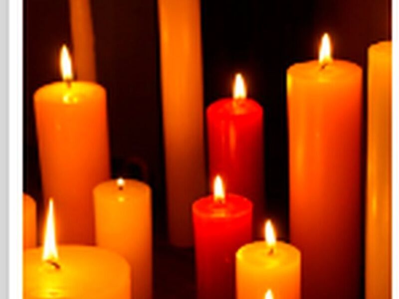Vela decorativa grandes