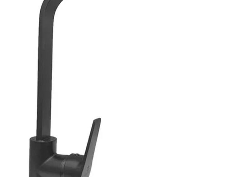Llave Monomando Lavaplatos Negro