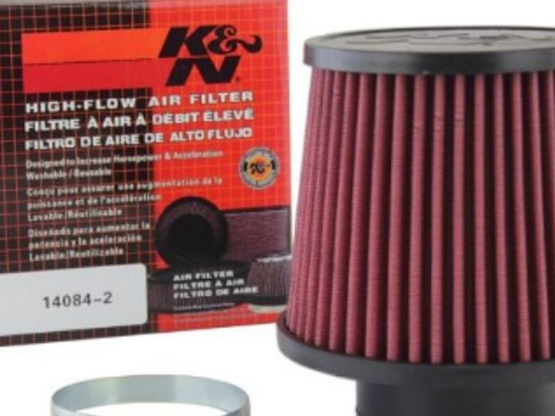 Filtro Aire K&N Conico Alto Flujo Rojo