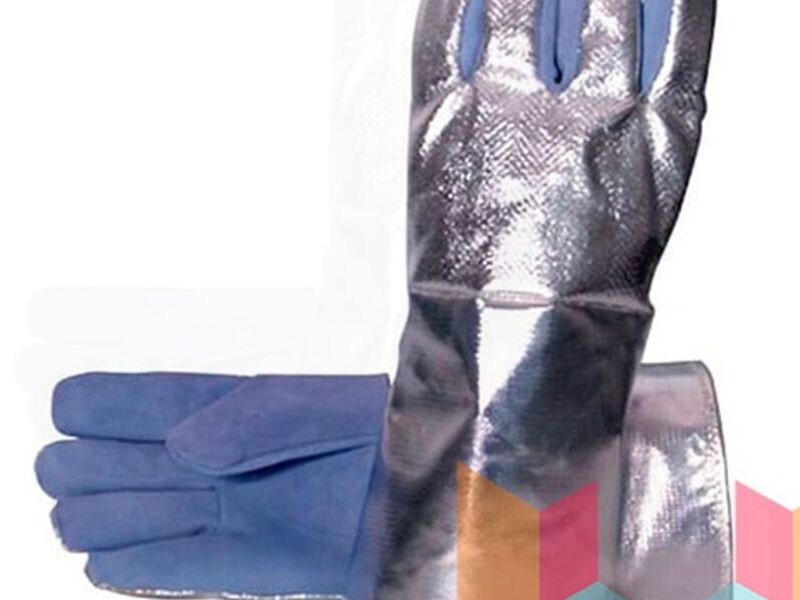 Guante Aluminizado Palma Azul