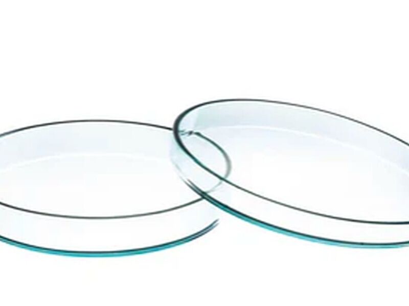 Caja Petri Vidrio Borosilicato 3.3