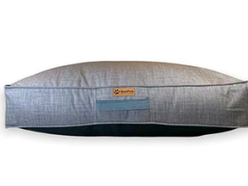 Cama mascota gris jaspeado 2 Chile