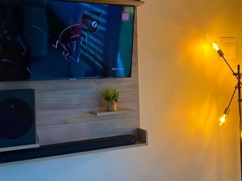 Modular madera Tv Chile