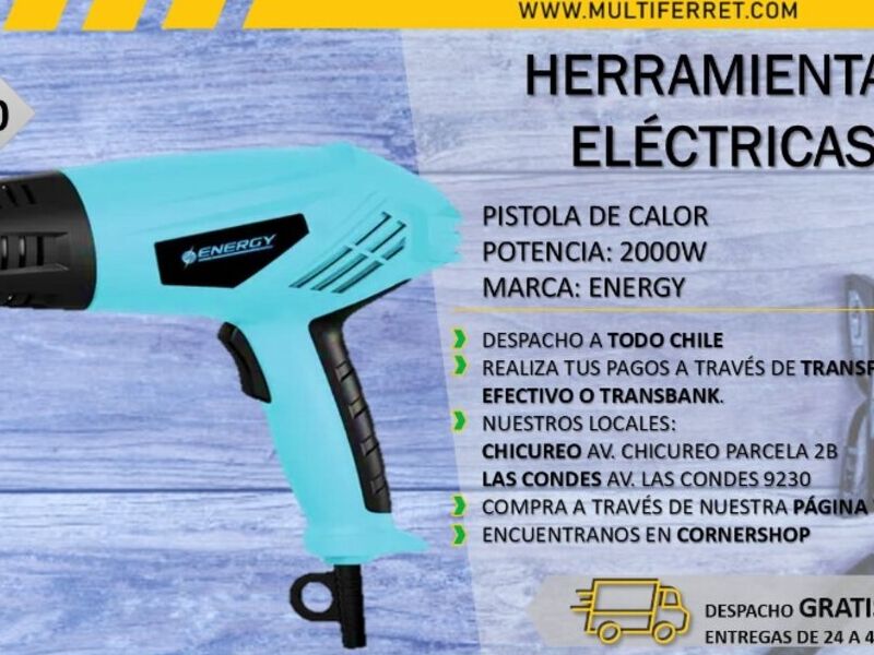 Pistola Calor Chile