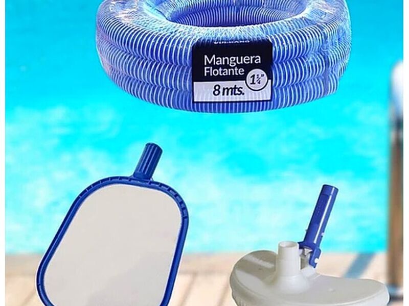 Kit Mantencion Piscina Basico Liviano