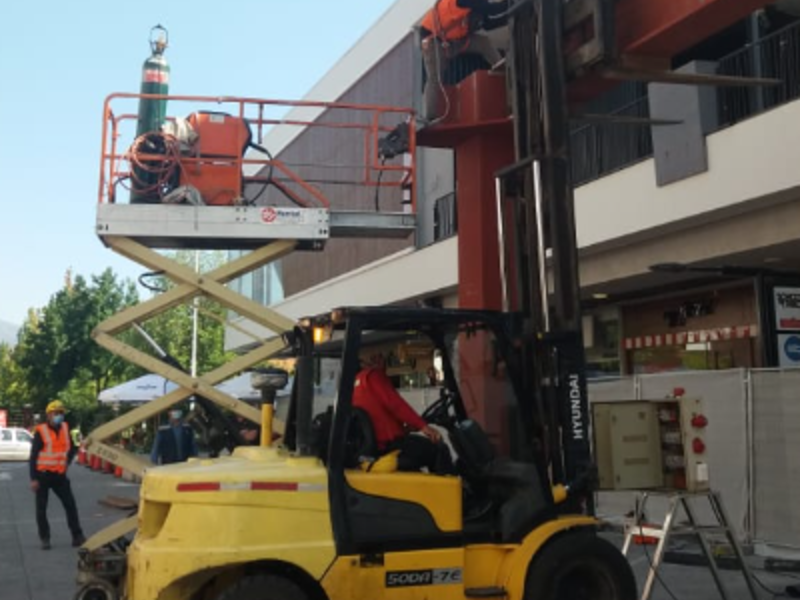 Gruas horquillas Hyunday Chile