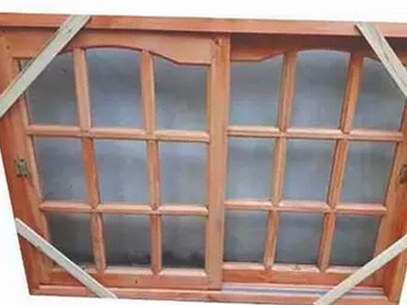 Ventana Madera 150x110 OVALLE