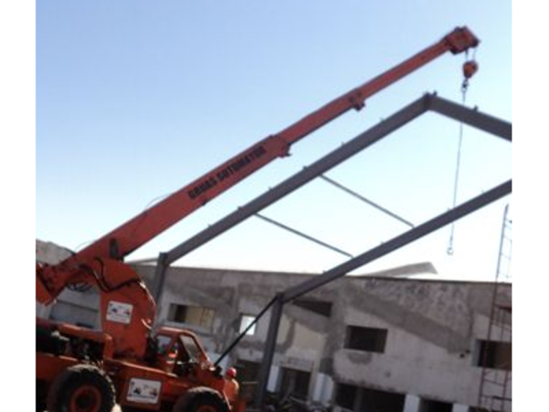 Gruas plumas telescopicas Santiago