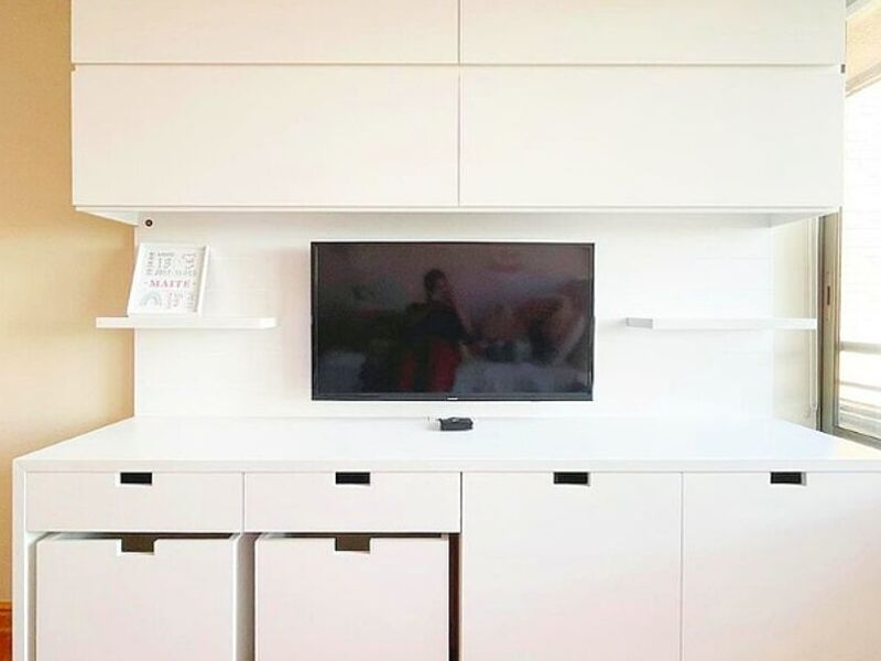 Mueble TV blanco Chile