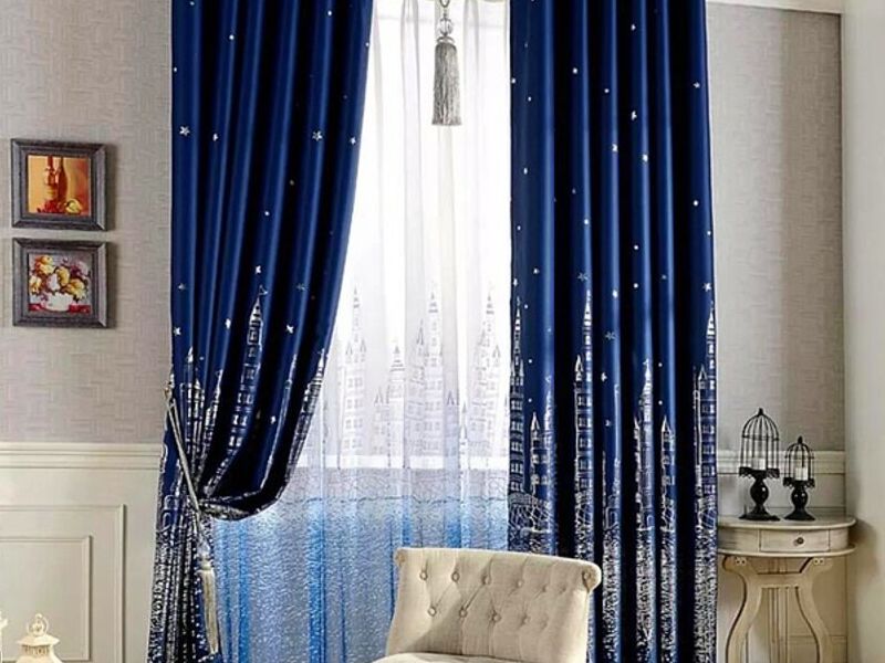Cortinas estampadas Chile