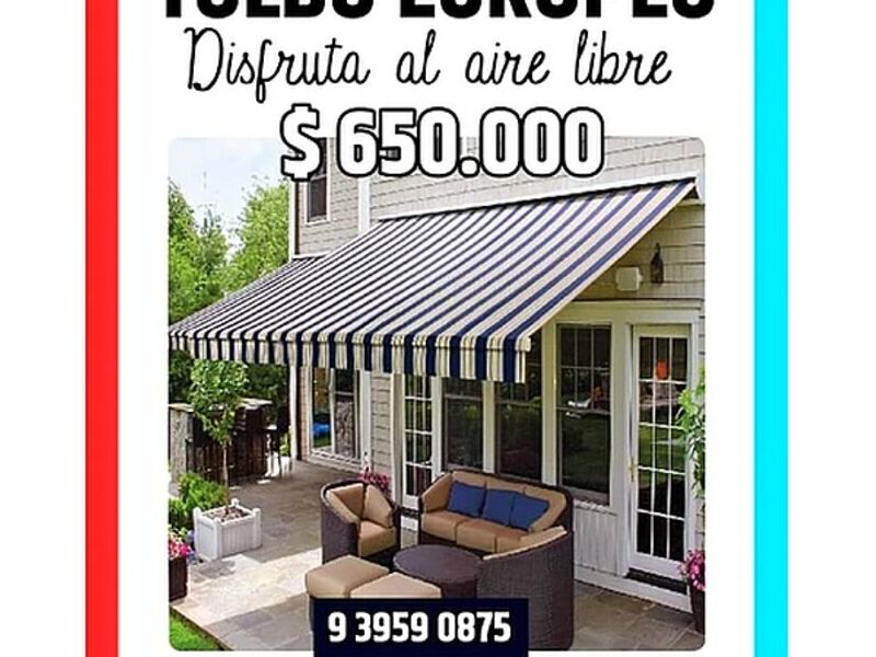 TOLDO RETRACTIL 4.00 X 2.50