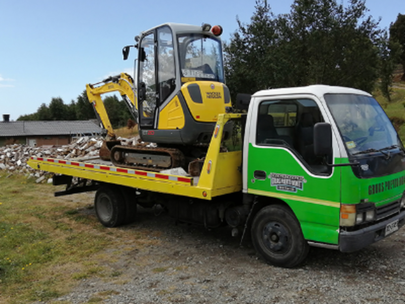 Grua pluma Chile