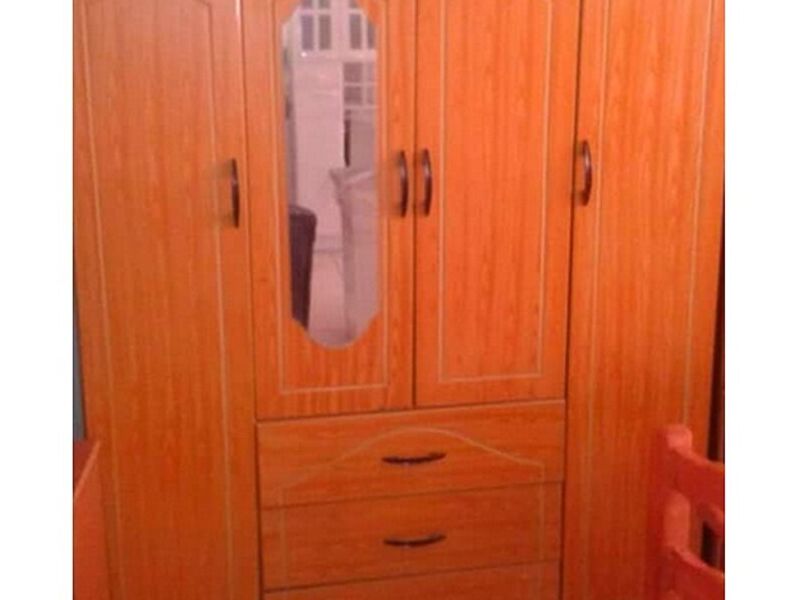 Closet 4 puertas melamina SANTIAGO
