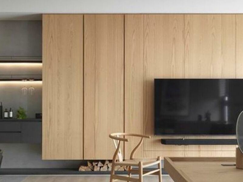 PANEL PVC TIPO MADERA NATURAL  Chile