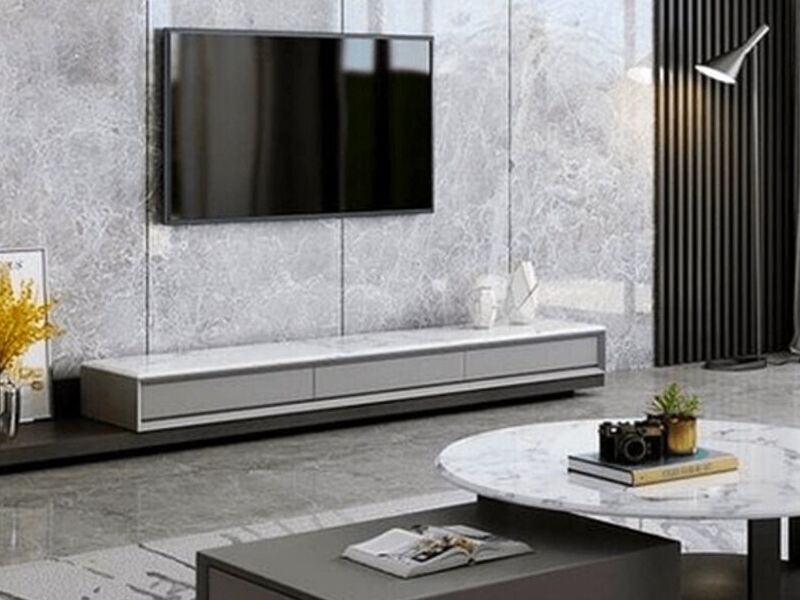 PANEL PVC TIPO MARMOL GRIS Chile