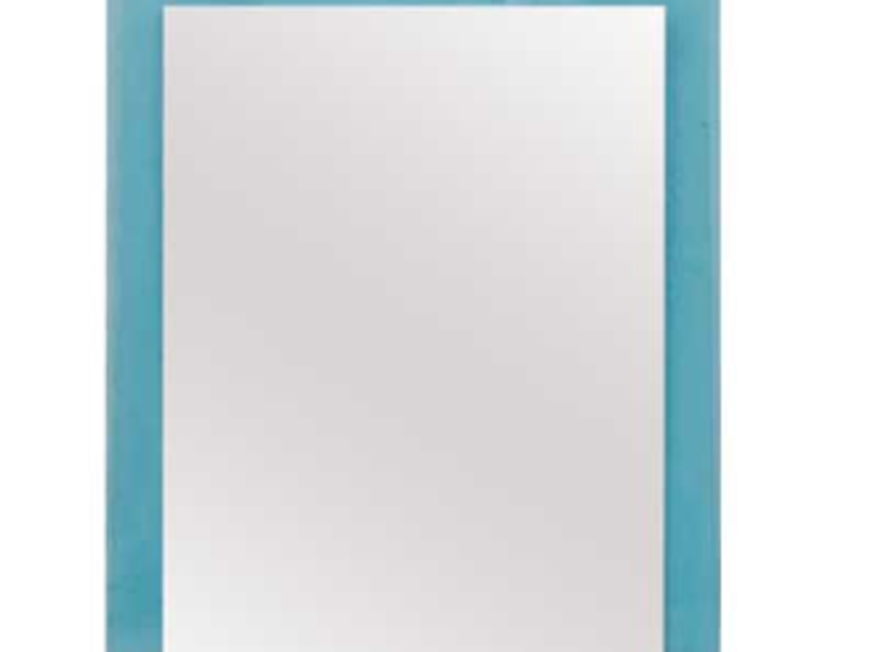 espejo rectangular celeste Chile