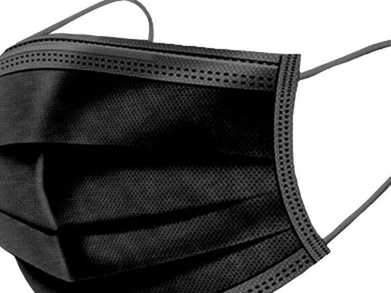 Mascarillas 3-Pliegues Negras – Non Medical