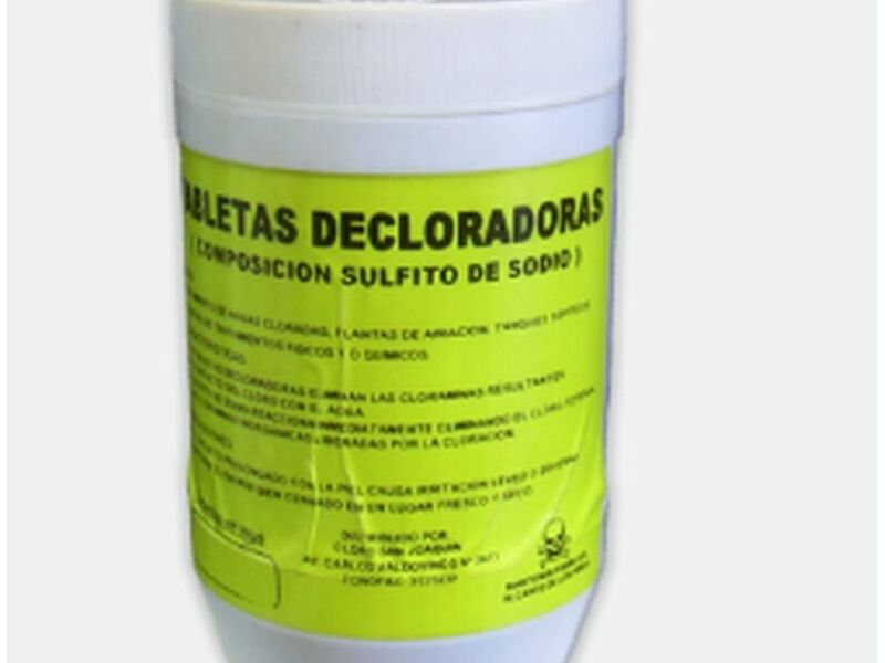 Tabletas decloradoras