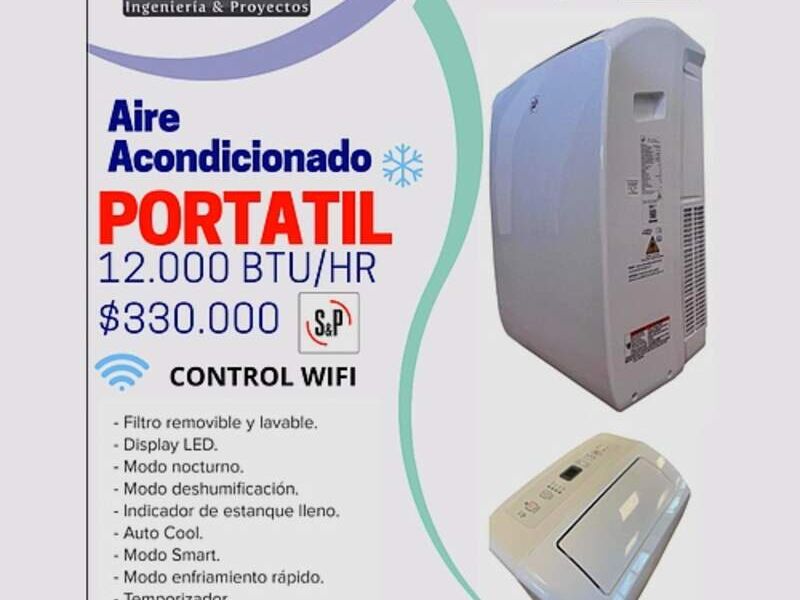 Aire acondicionado portatil