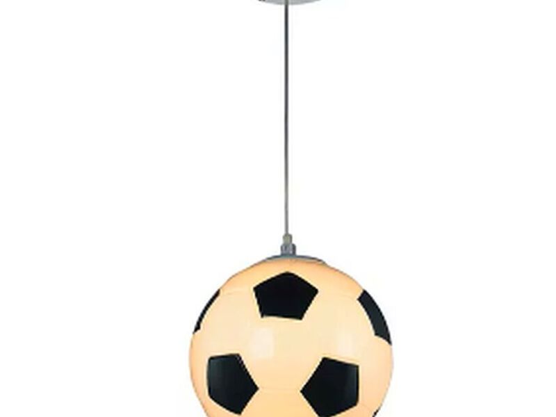 Lampara Colgante Infantil Pelota Futbol 1