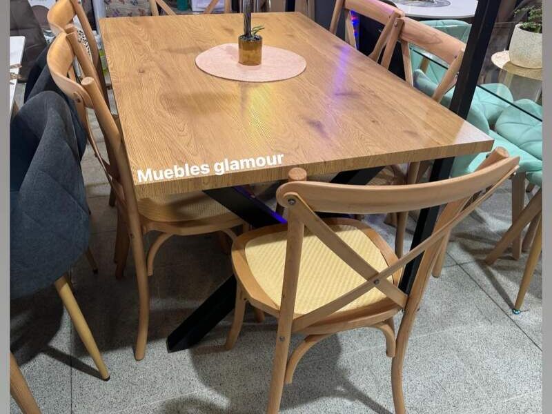 Comedor estilo industrial Chile