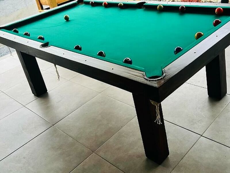 Mesa de Pool modelo clásico Chile