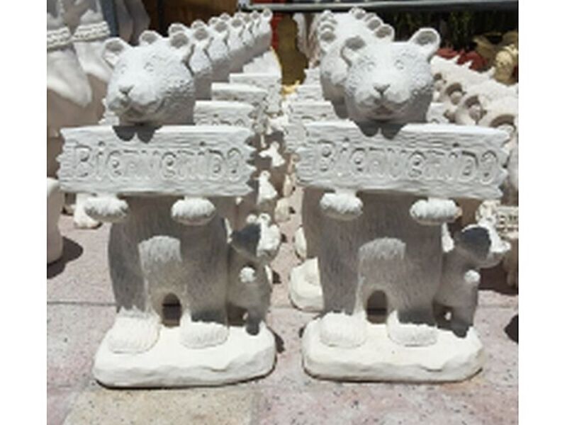escultura Oso Chile