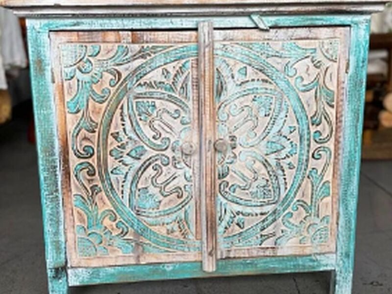 Mueble recibidor azul Chile 