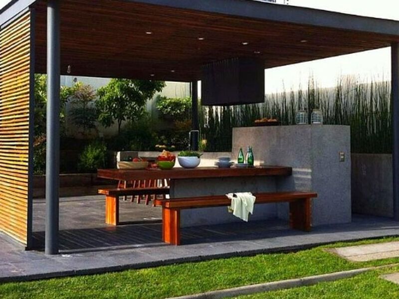 Quincho exterior Chile