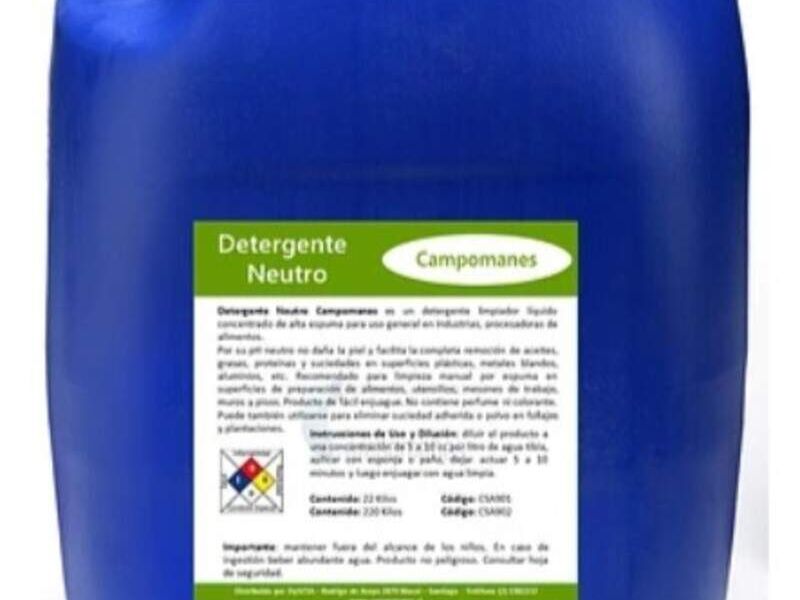Detergente Neutro  Chile 