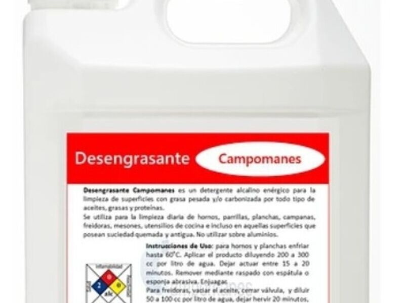 Desengrasante Bidón  Chile 
