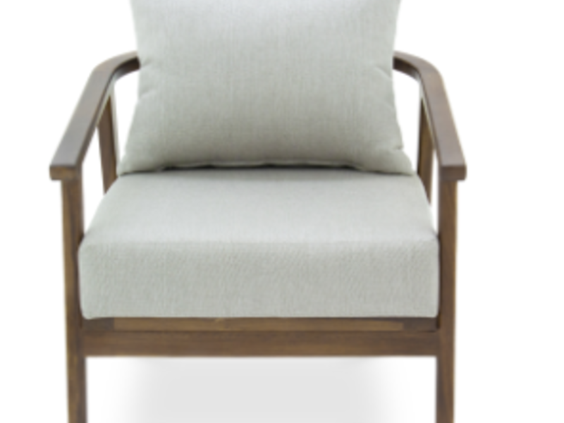 Silla Tapizada Color Gris Chile