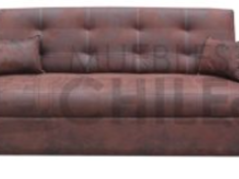 SOFA CAMA RECTO CUERO CHILE